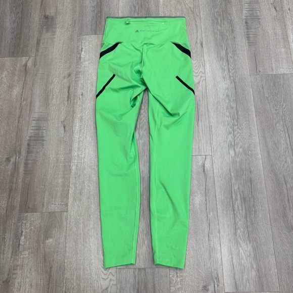 Adidas By Stella McCartney 
Truepace High-Rise Stretch Leggings Green Size S - Picture 8 of 11